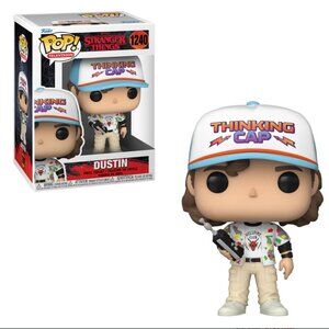 Funko Pop Stranger Things Dustin Thinking Cap Hellfire Club Figure